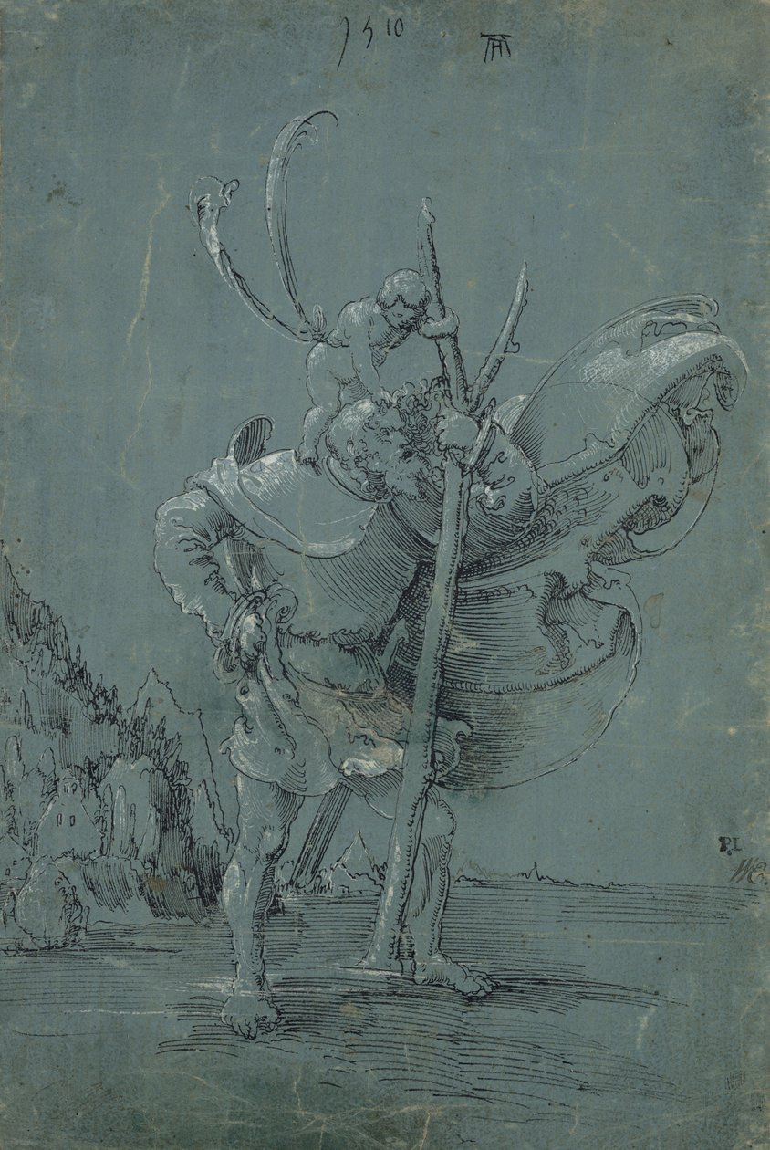 Saint Christopher by Albrecht Altdorfer