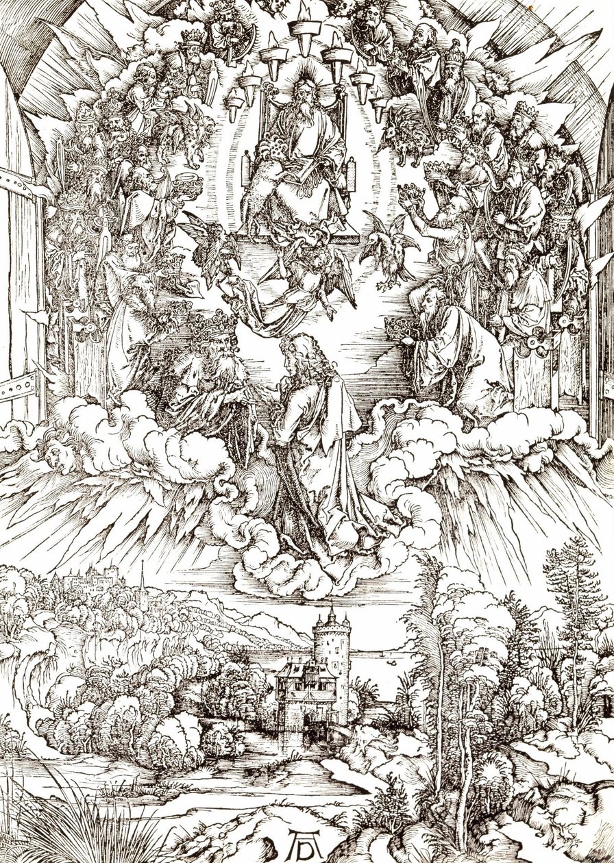 Saint John before God and the Elders by Albrecht Dürer