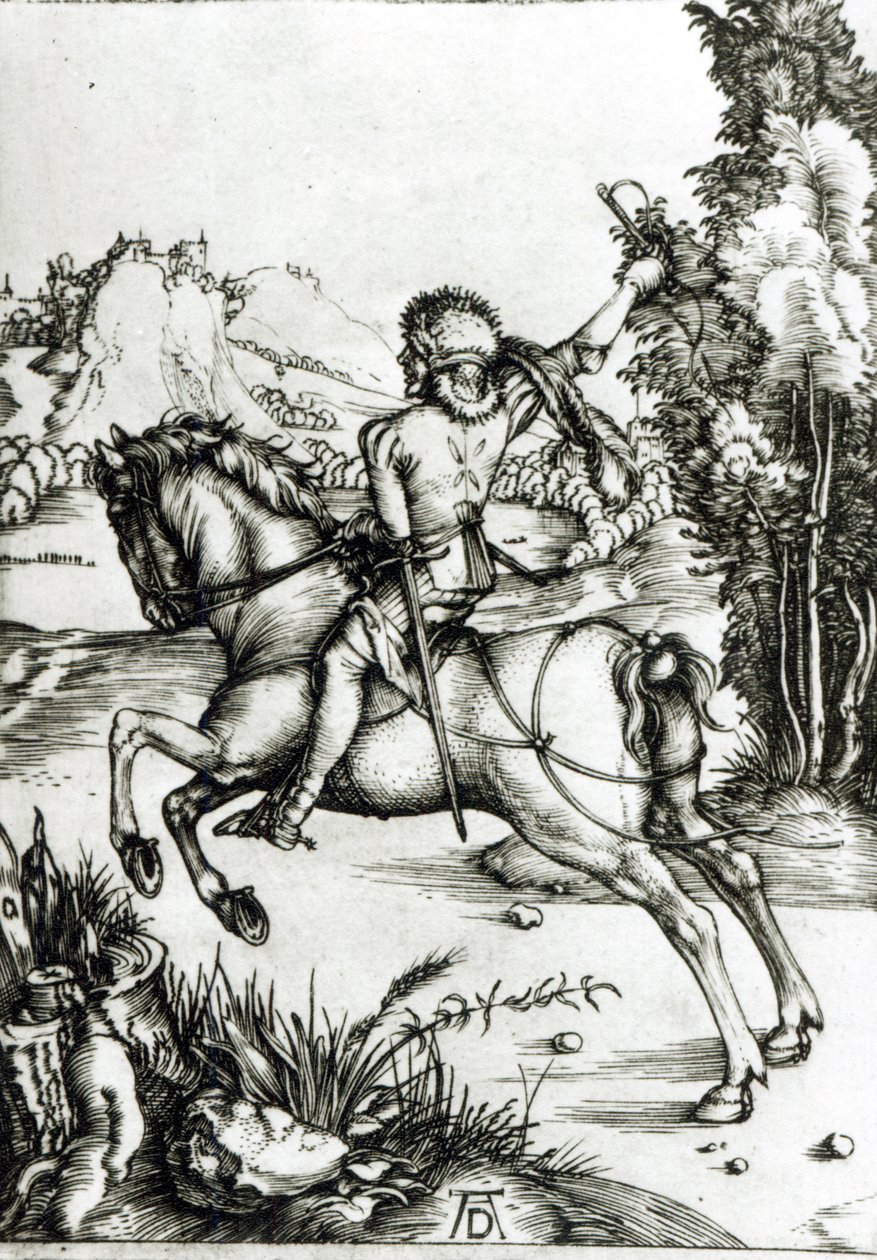 The Small Courier by Albrecht Dürer