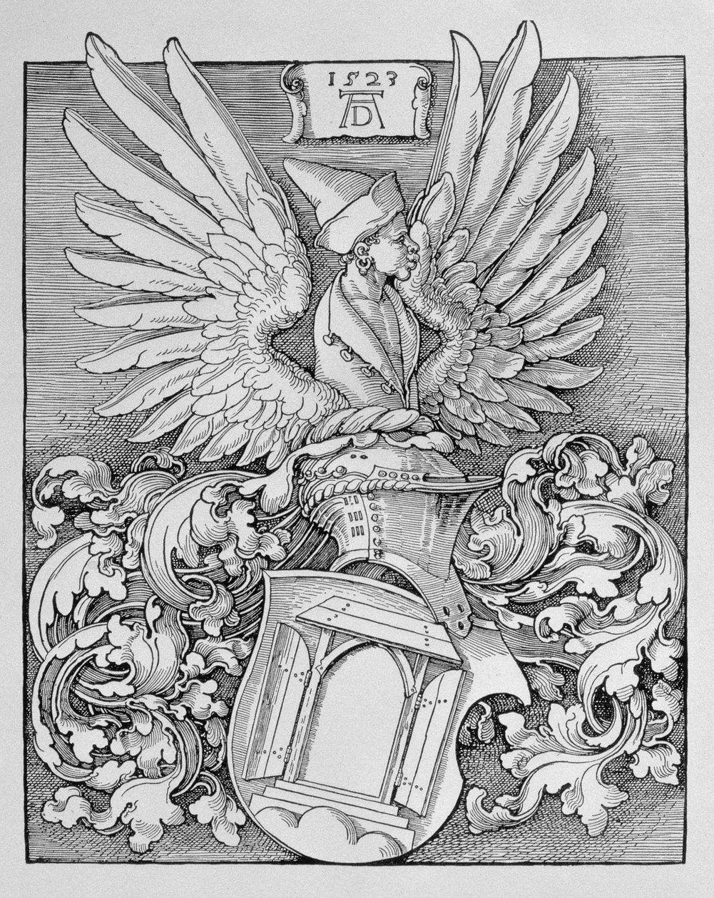 Coat of Arms of the Durer Family, with the artist