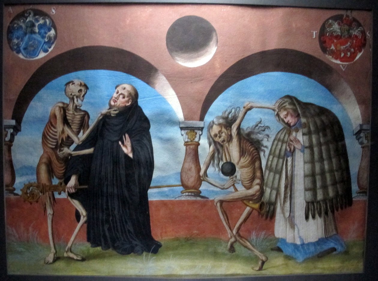 Copy of the Danse Macabre of the Dominican Cemetery of Bern by Albrecht Kauw