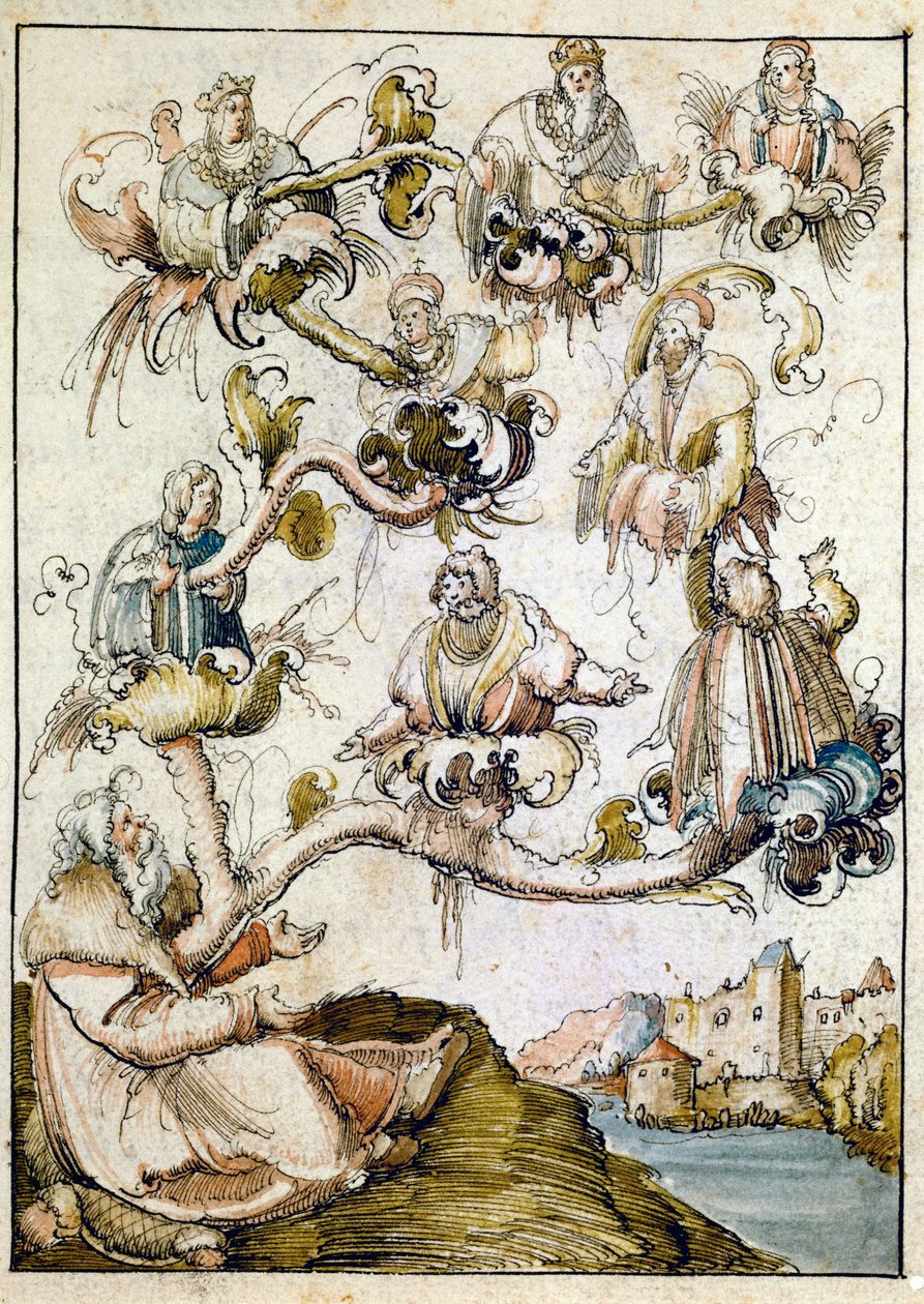 A Habsburg Genealogy by Albrecht Altdorfer