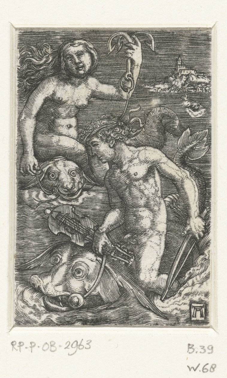 Arion and a Nereid by Albrecht Altdorfer