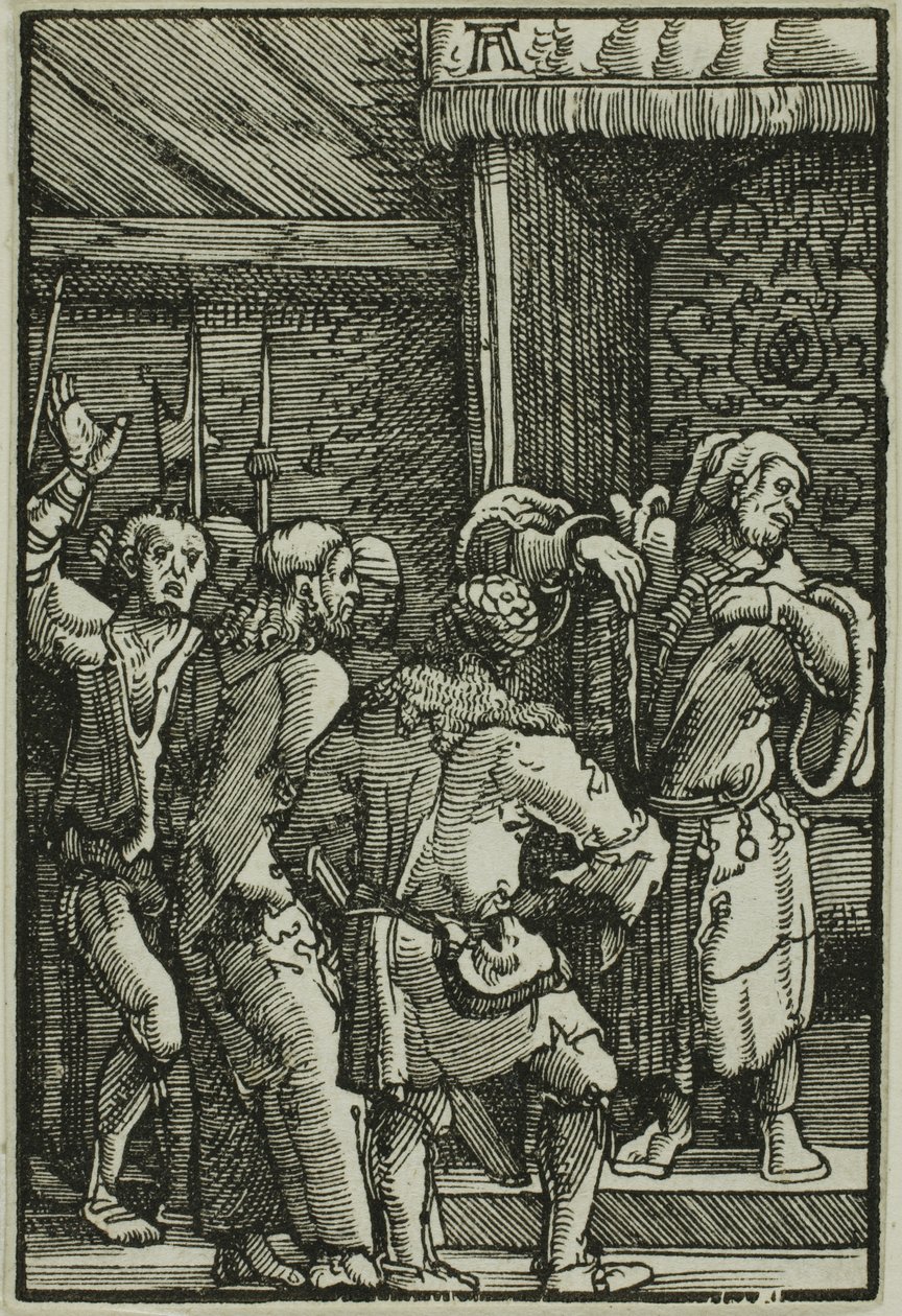 Christ Before Caiaphas, from The Fall and Redemption of Man by Albrecht Altdorfer