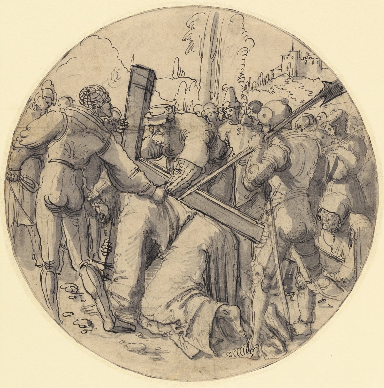 Christ Carrying the Cross by Albrecht Altdorfer