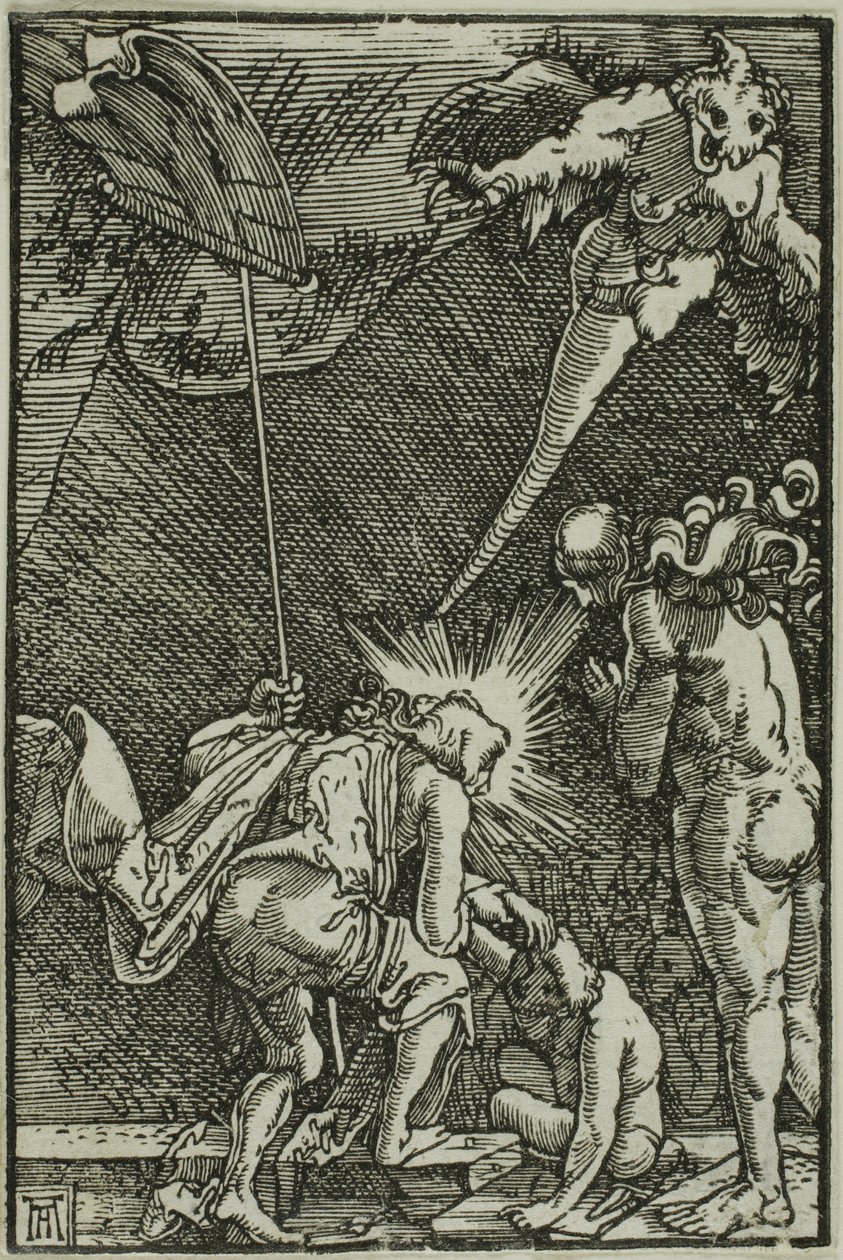Christ into Limbo, from The Fall and Redemption of Man by Albrecht Altdorfer