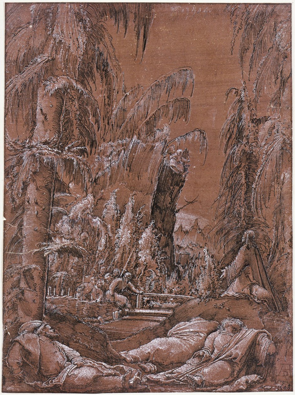 Christ on the Mount of Olives by Albrecht Altdorfer