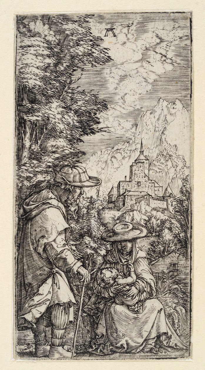 The Rest on the Flight into Egypt by Albrecht Altdorfer