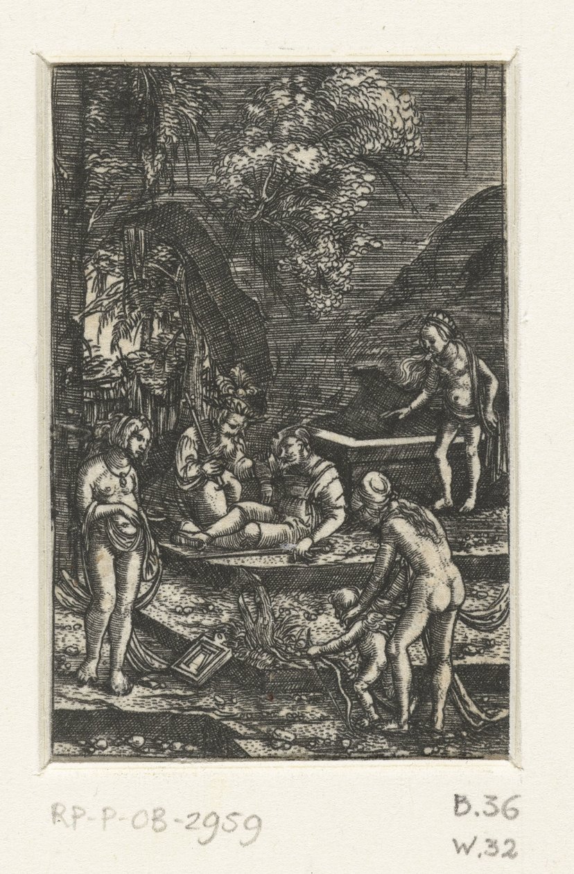 Dream of Paris (Judgment of Paris) by Albrecht Altdorfer
