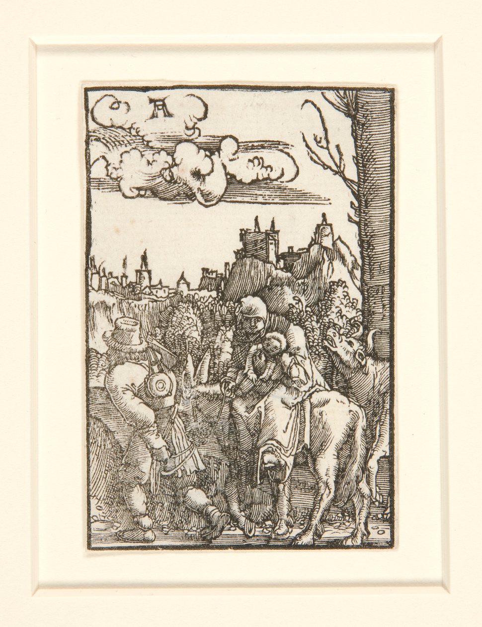 Flight into Egypt, from the Fall and Redemption of Man by Albrecht Altdorfer
