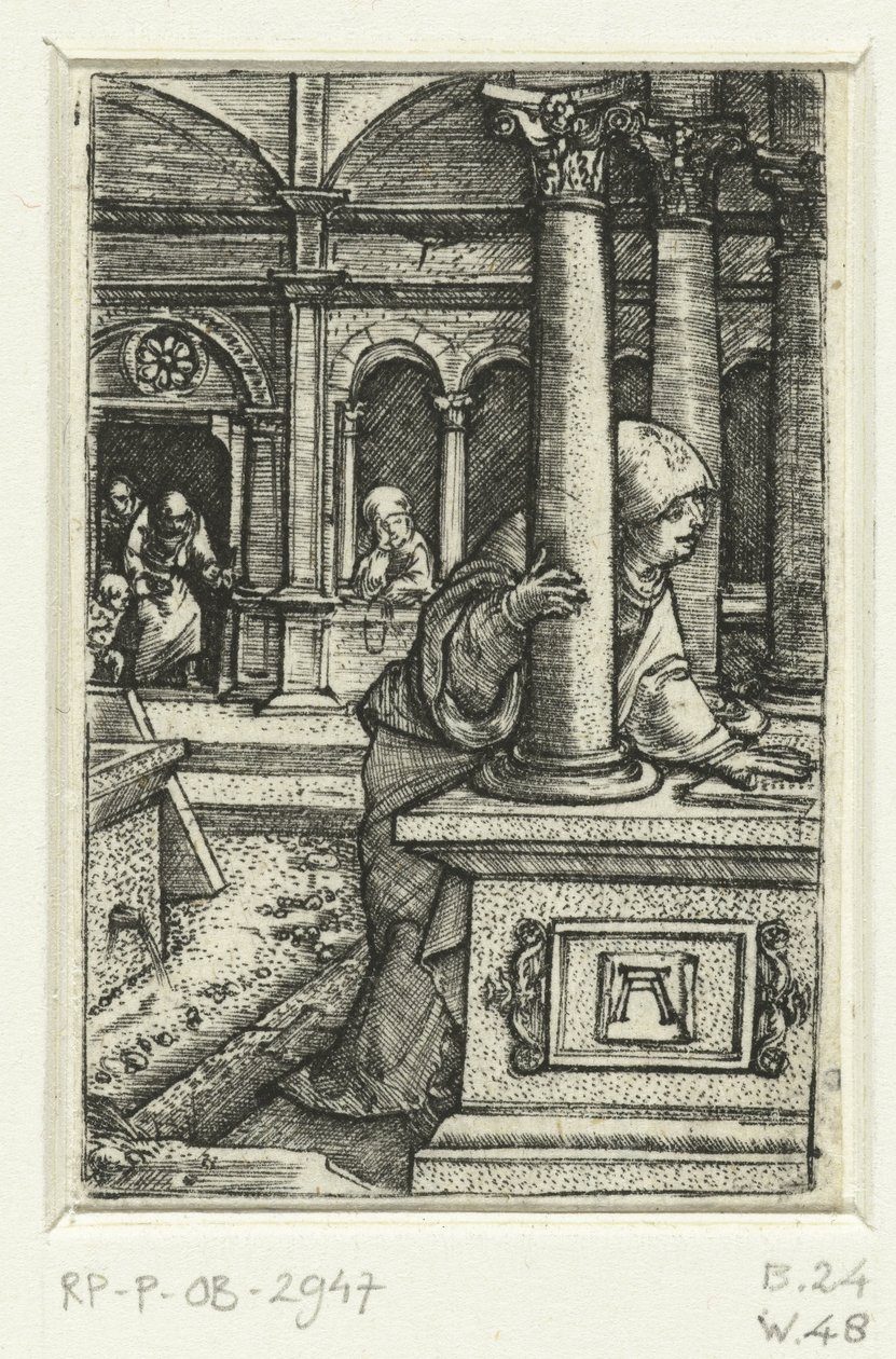 Mary Searching for Her Son in the Synagogue by Albrecht Altdorfer