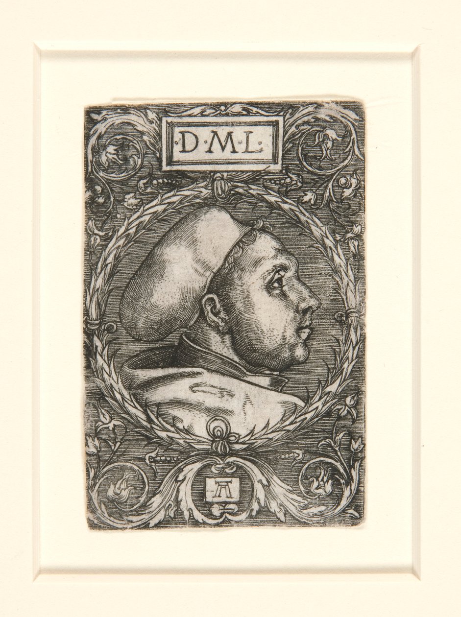 Martin Luther with a Doctoral Cap by Albrecht Altdorfer