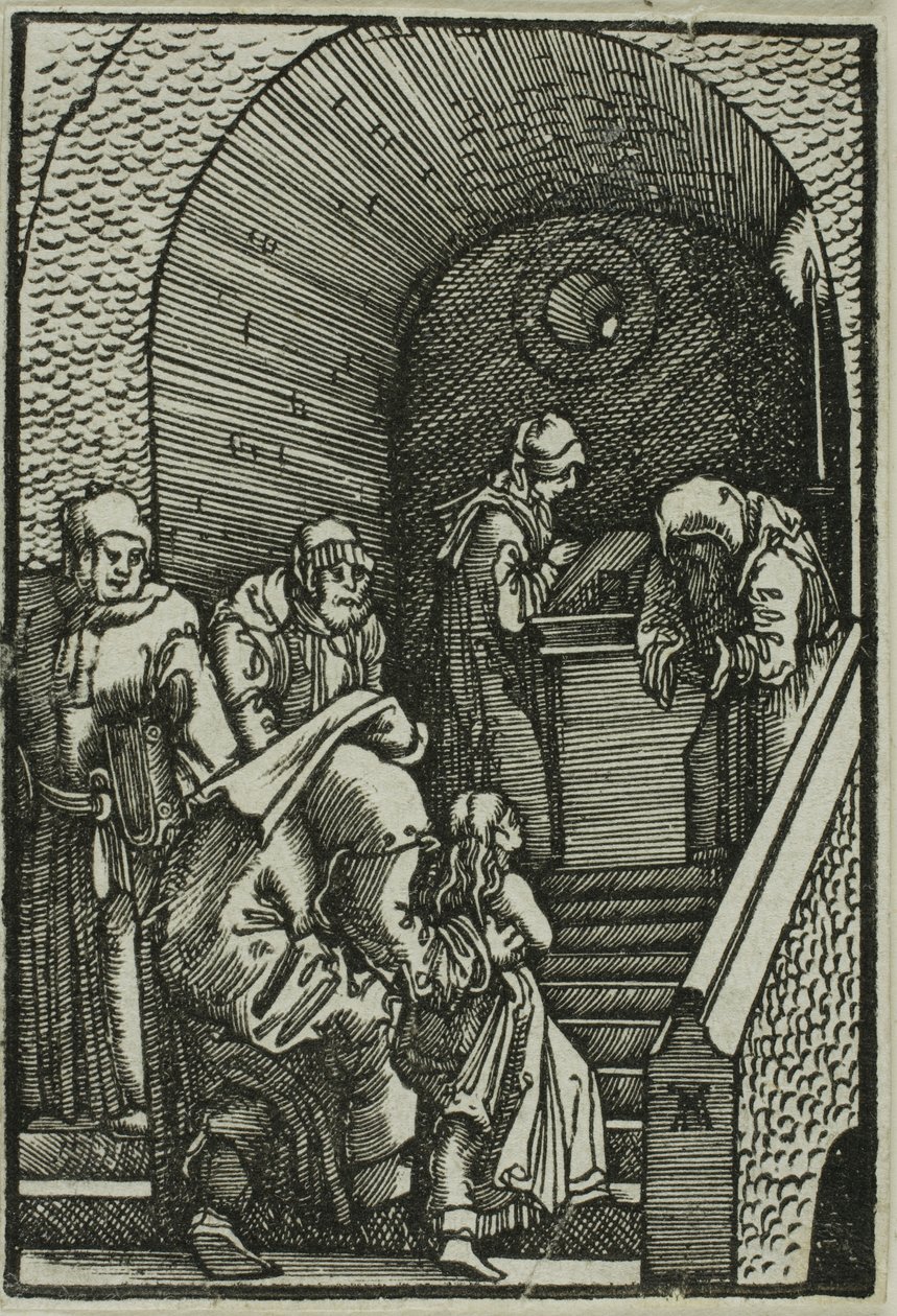 Presentation of the Virgin, from The Fall and Redemption of Man by Albrecht Altdorfer