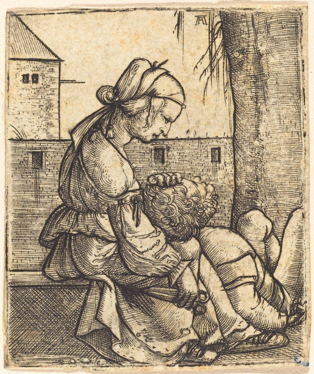 Samson and Delilah by Albrecht Altdorfer