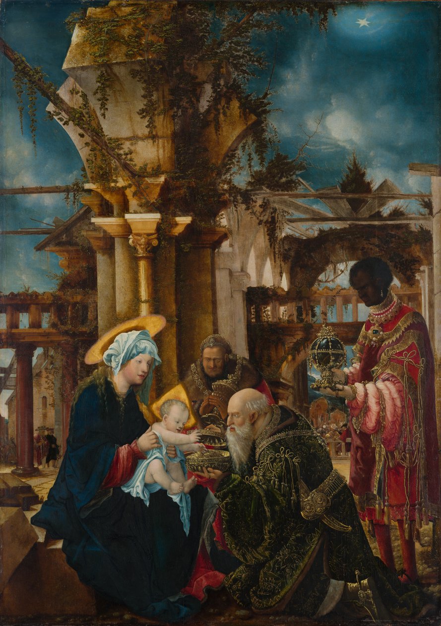 The Adoration Of The Magi by Albrecht Altdorfer