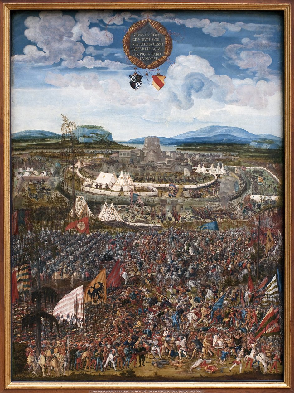 The Battle of Alexander. The Victory of Alexander III of Macedonian Over Darius III Codoman, King of Persians to Issos in 333 BC. Painting by Albrecht Altdorfer by Albrecht Altdorfer