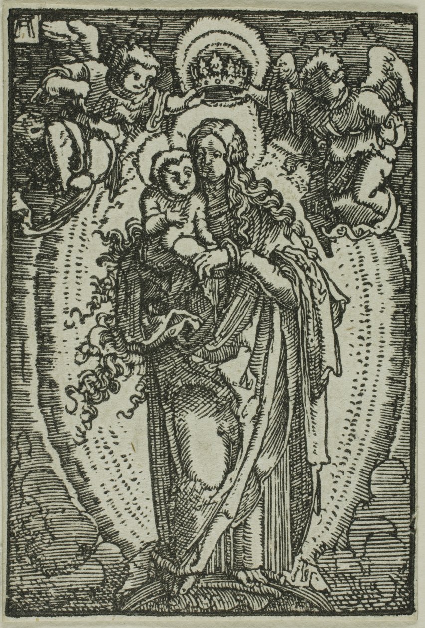 The Coronation of the Virgin, from The Fall and Redemption of Man by Albrecht Altdorfer