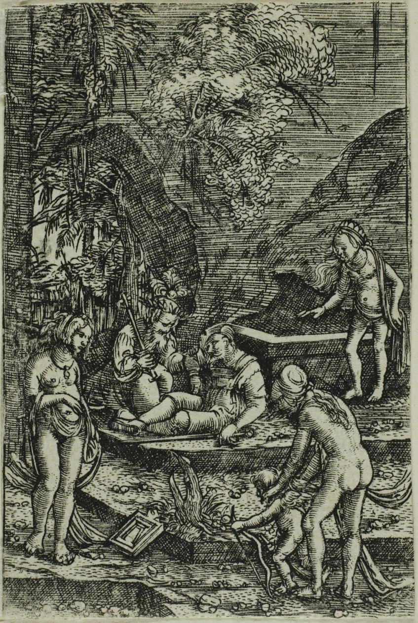 The Dream of Paris by Albrecht Altdorfer