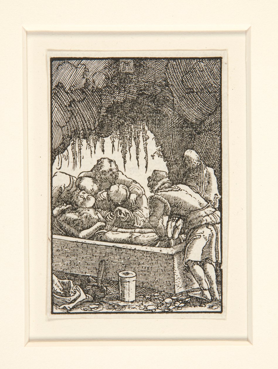 The Entombment of Christ, from the series The Fall and Redemption of Man by Albrecht Altdorfer
