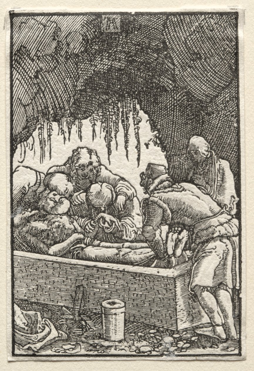 The Fall and Redemption of Man: Burial of Christ by Albrecht Altdorfer