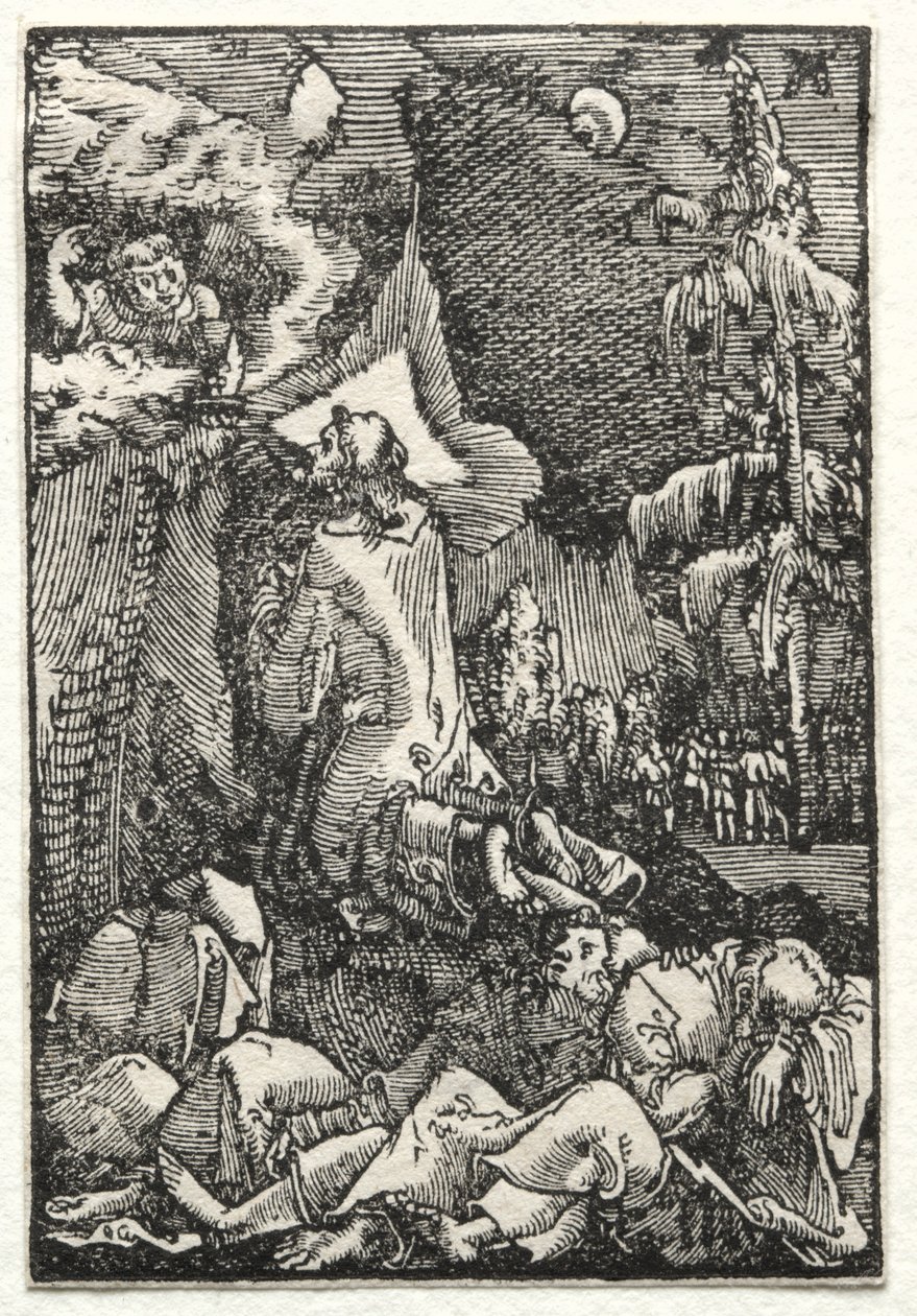 The Fall and Redemption of Man: Christ on the Mount of Olives by Albrecht Altdorfer
