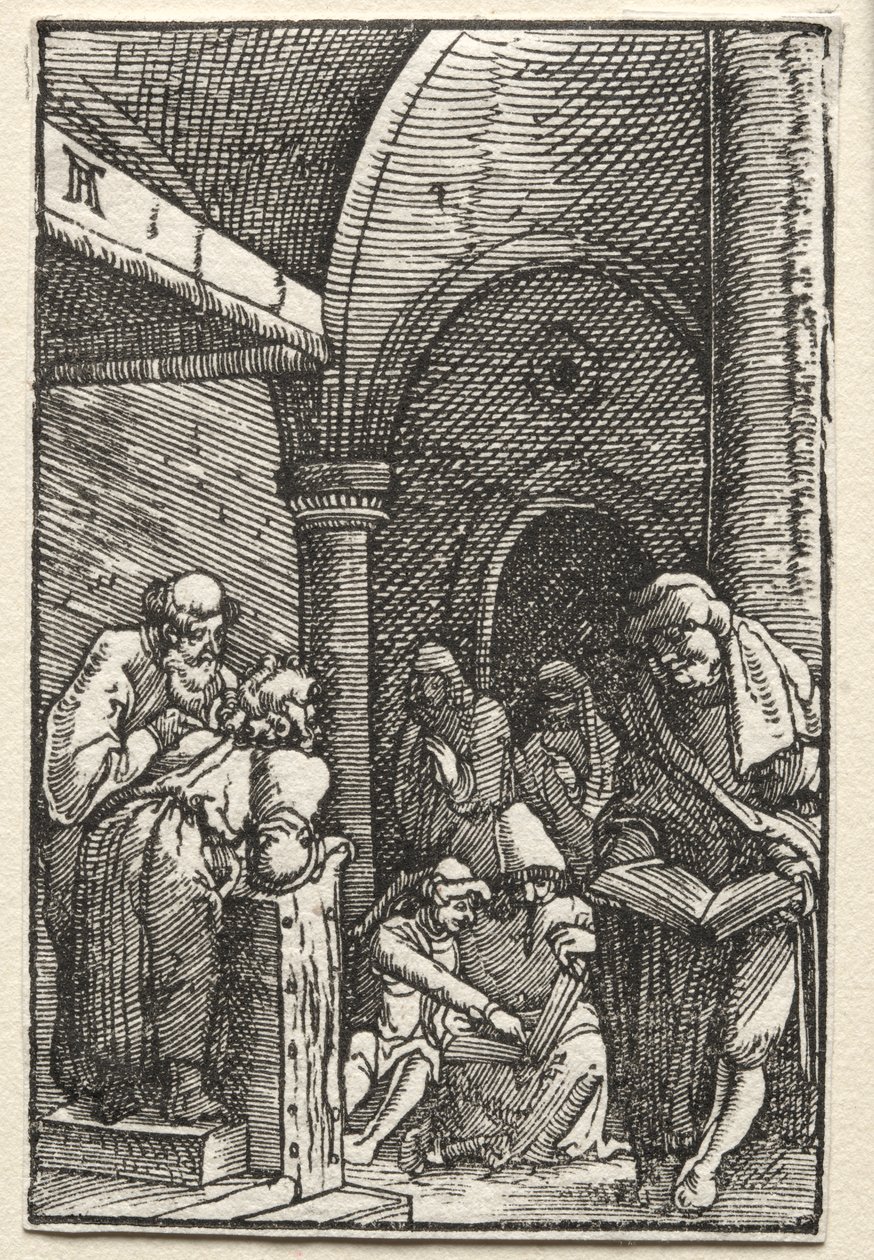 The Fall and Redemption of Man: Christ Disputing with the Doctors by Albrecht Altdorfer