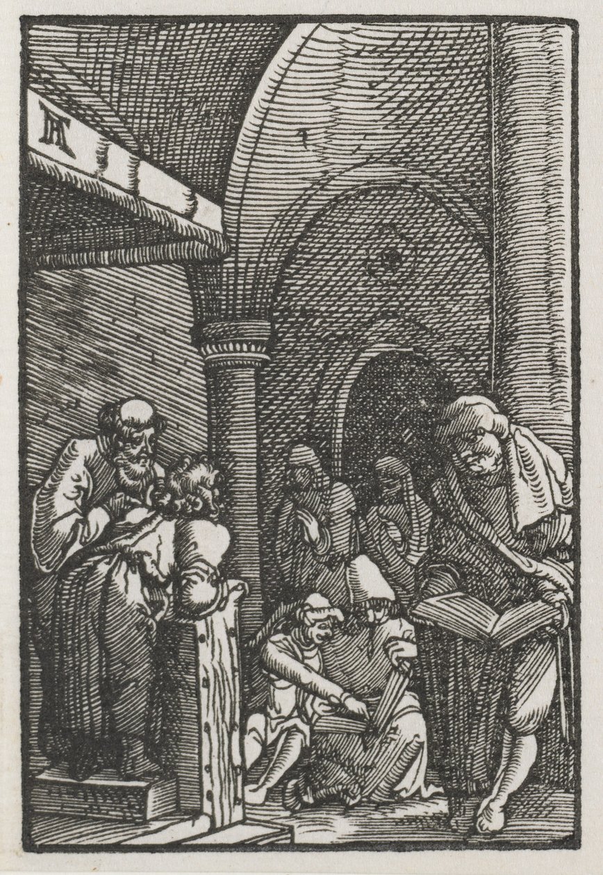 The Fall and Redemption of Man: Christ Disputing with the Doctors by Albrecht Altdorfer