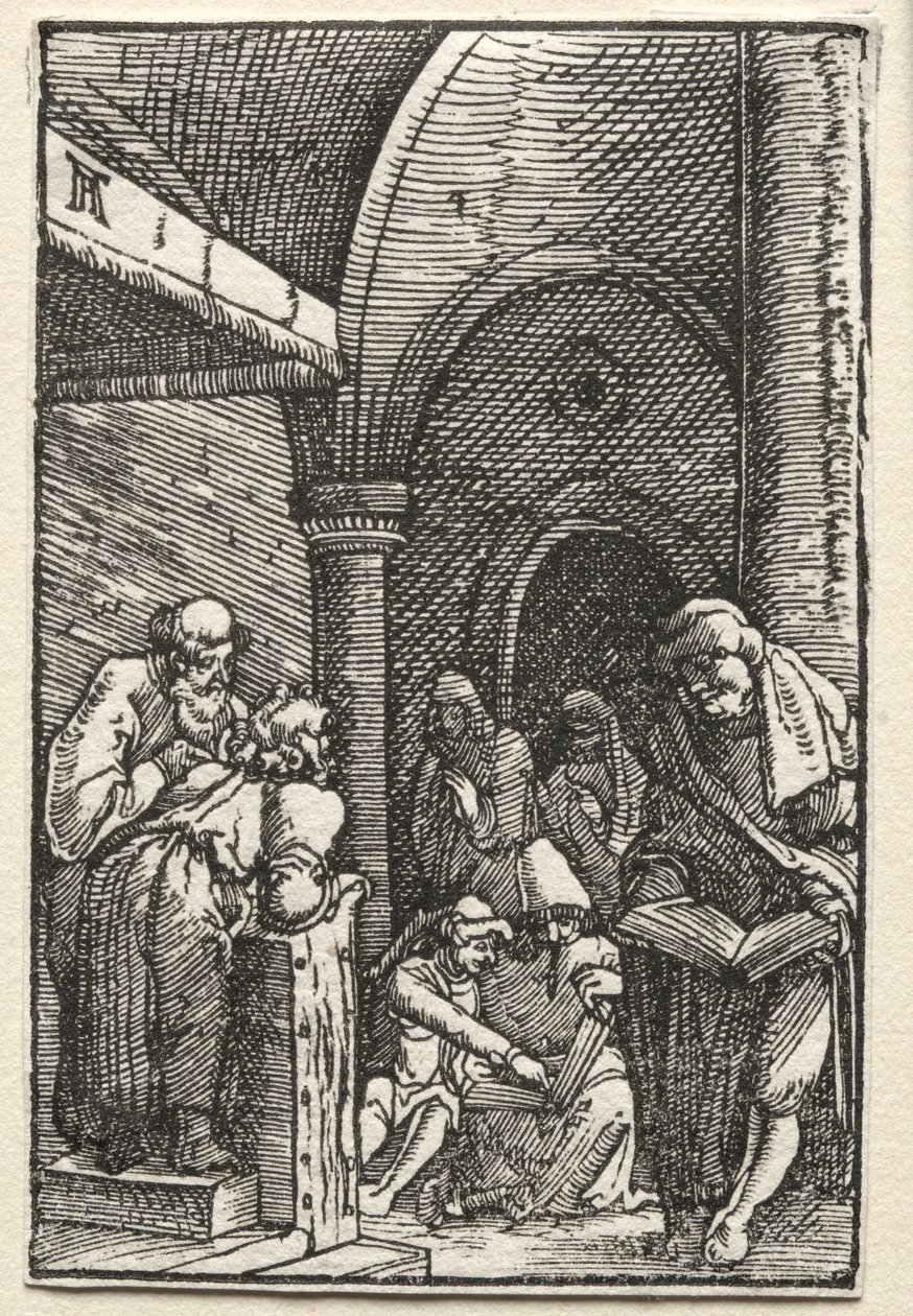 The Fall and Redemption of Man: Christ Disputing with the Doctors, c. 1515 by Albrecht Altdorfer