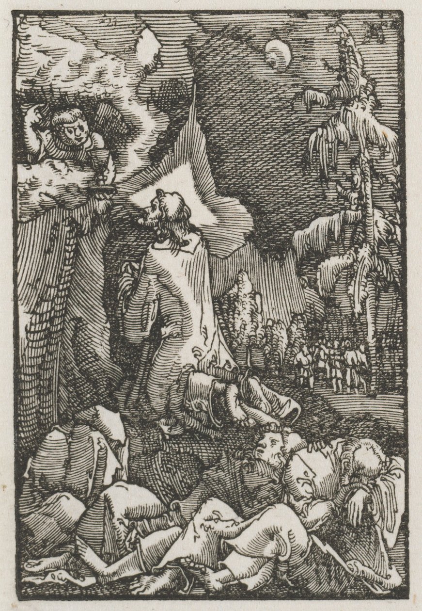 The Fall and Redemption of Man: Christ on the Mount of Olives, c. 1515 by Albrecht Altdorfer