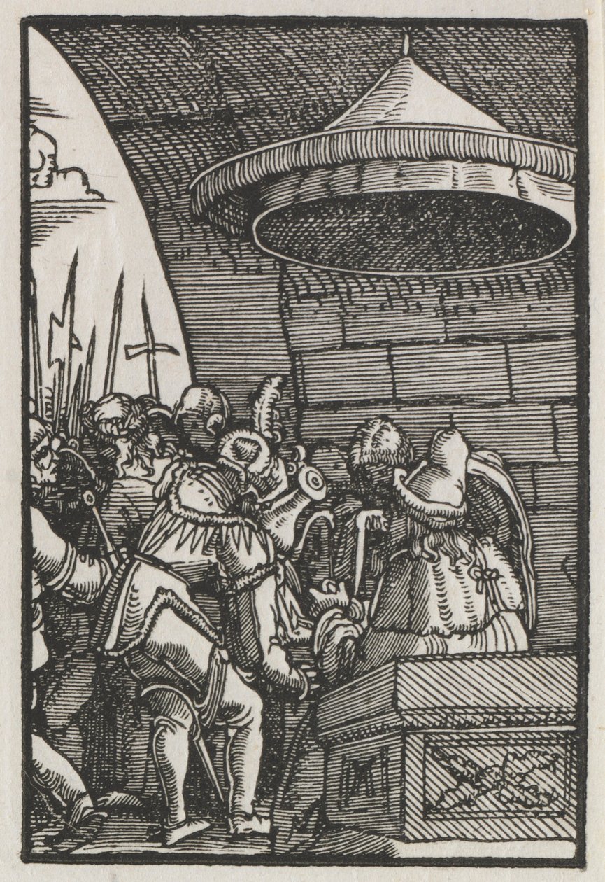 The Fall and Redemption of Man: Pilate Washing his Hands, c. 1515 by Albrecht Altdorfer