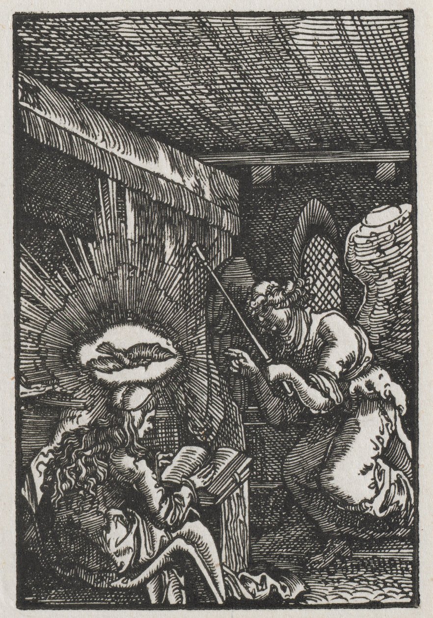 The Fall and Redemption of Man: The Annunciation by Albrecht Altdorfer