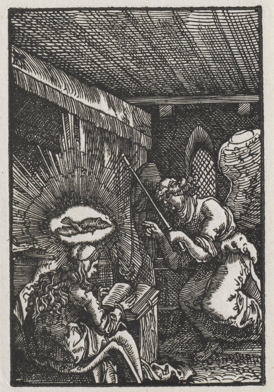 The Fall and Redemption of Man: The Annunciation by Albrecht Altdorfer