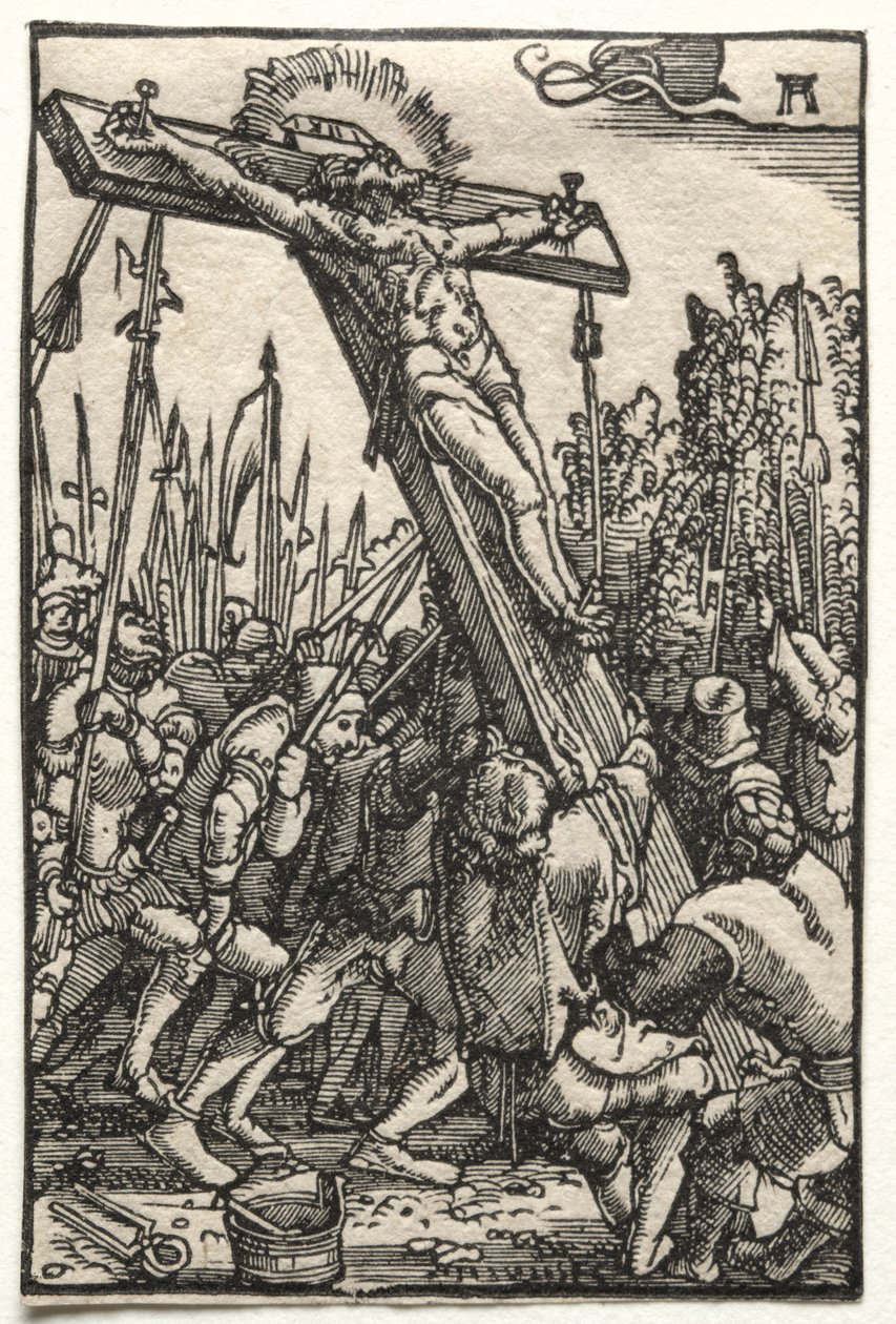 The Fall and Redemption of Man: The Raising of the Cross by Albrecht Altdorfer
