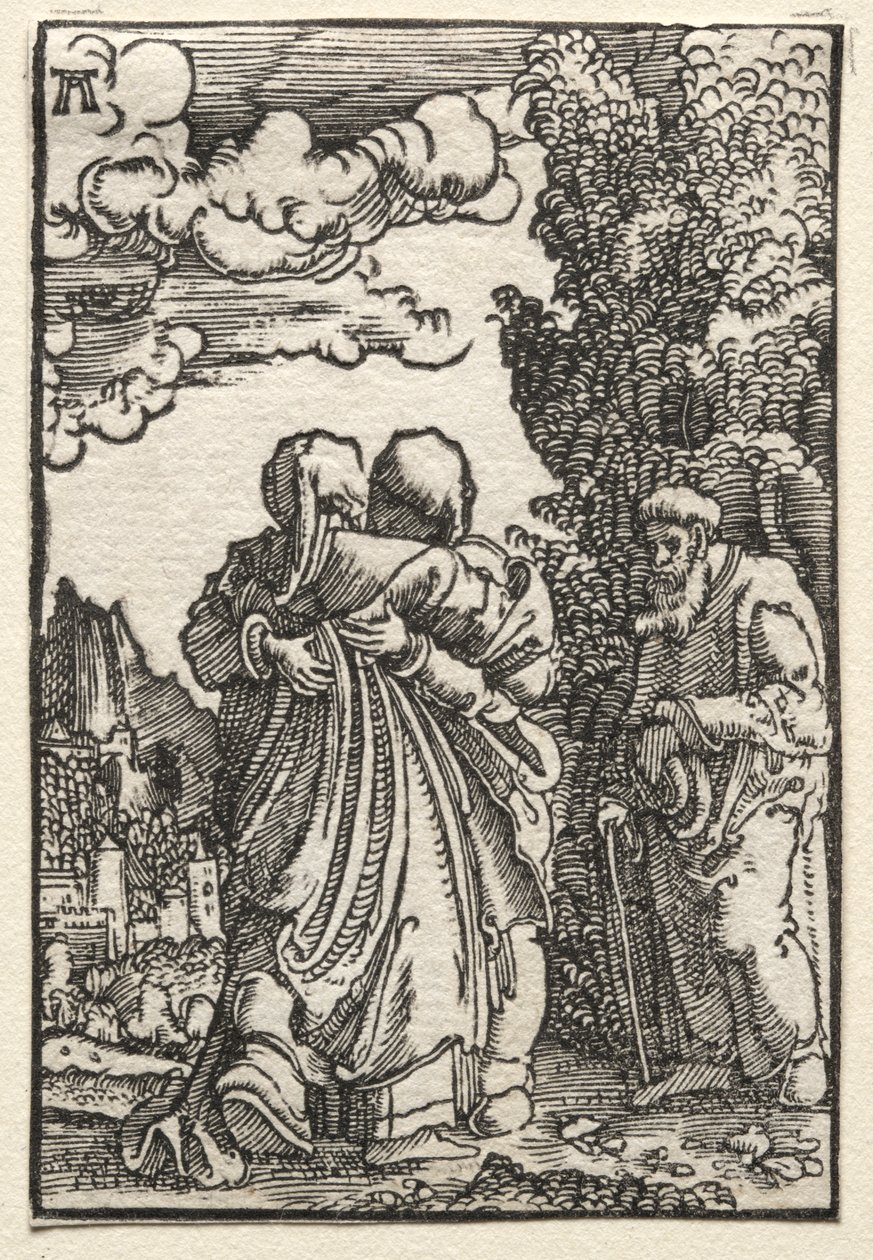 The Fall and Redemption of Man: The Visitation by Albrecht Altdorfer