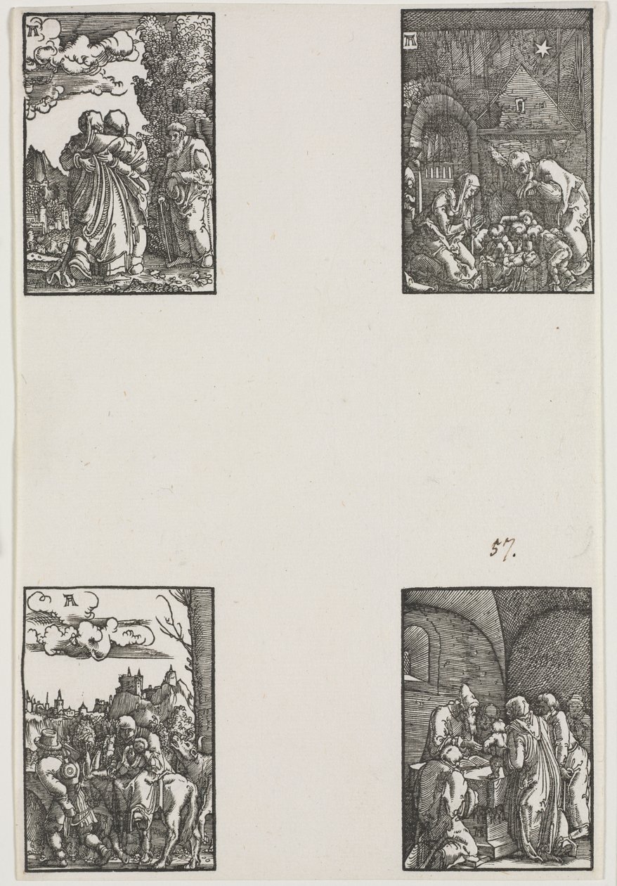 The Fall and Redemption of Man, c. 1515 by Albrecht Altdorfer