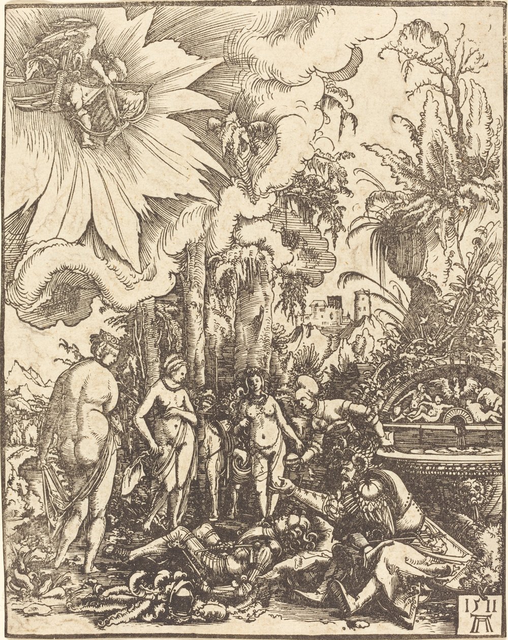The Judgment of Paris by Albrecht Altdorfer