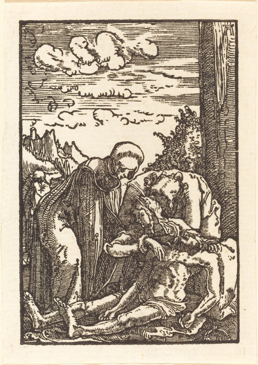 The Lamentation beneath the Cross by Albrecht Altdorfer