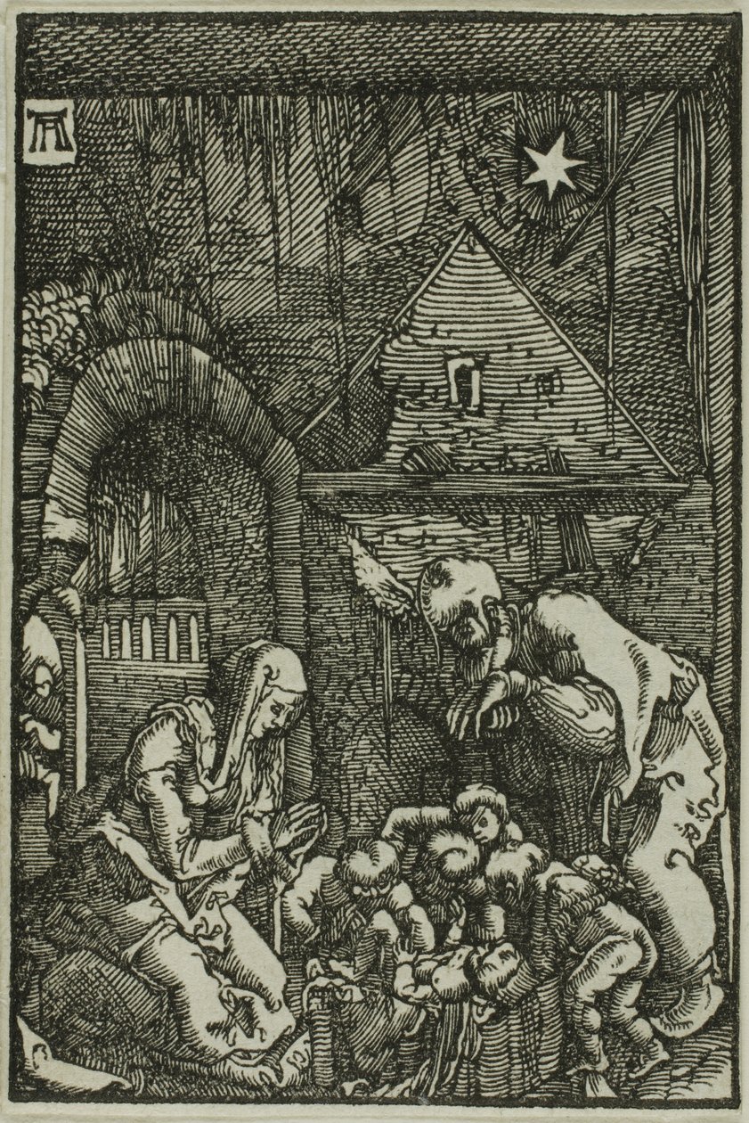 The Nativity, from The Fall and Redemption of Man by Albrecht Altdorfer