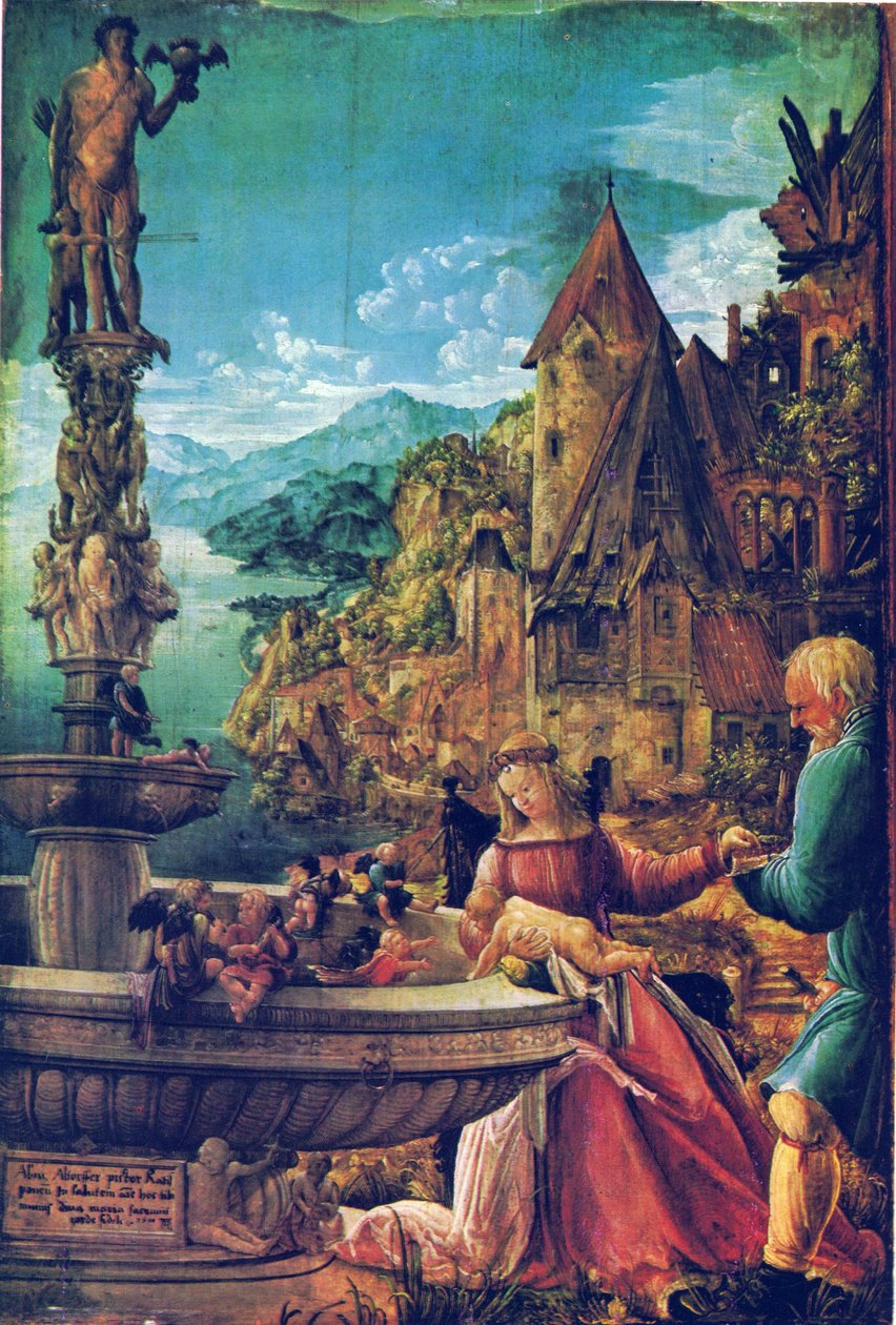 The Rest on The Flight into Egypt by Albrecht Altdorfer