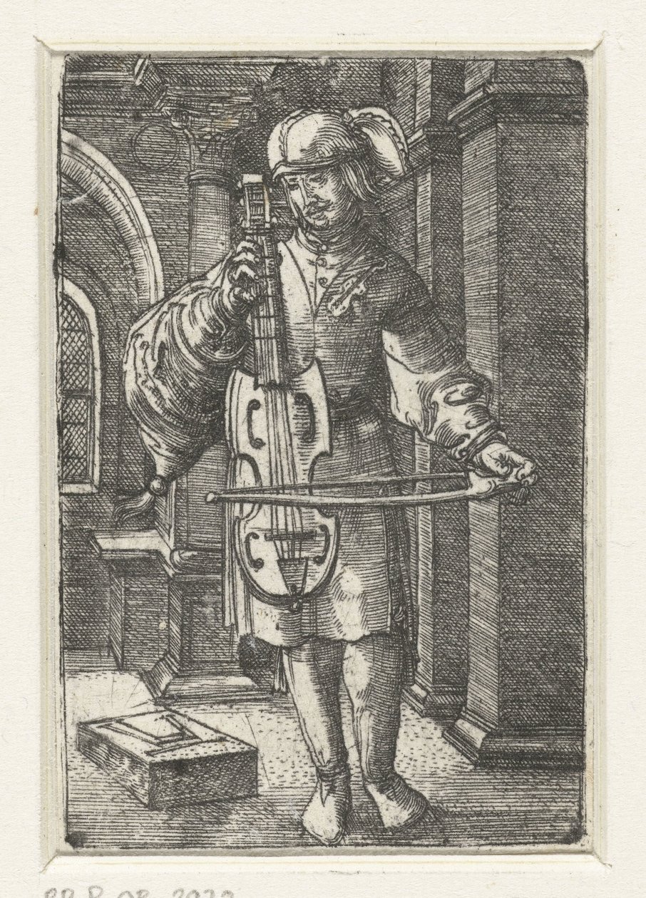 Fiddler by Albrecht Altdorfer