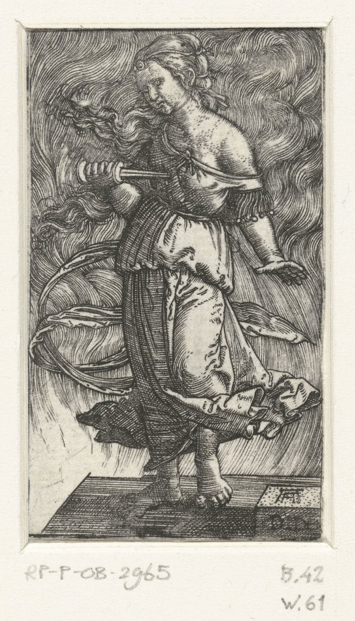 Suicide of Dido by Albrecht Altdorfer