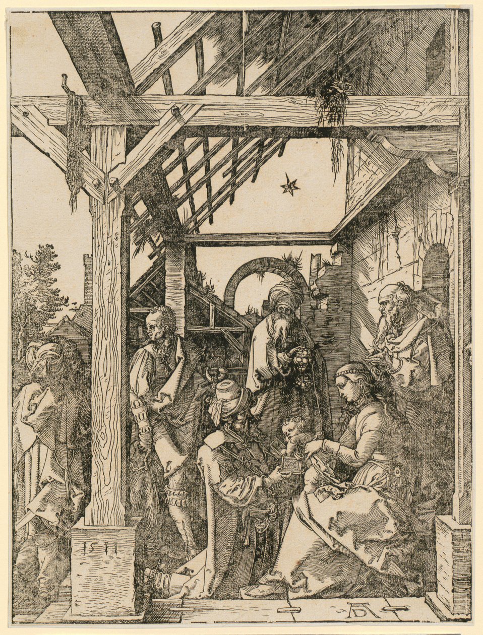 Adoration of the Magi by Albrecht Dürer