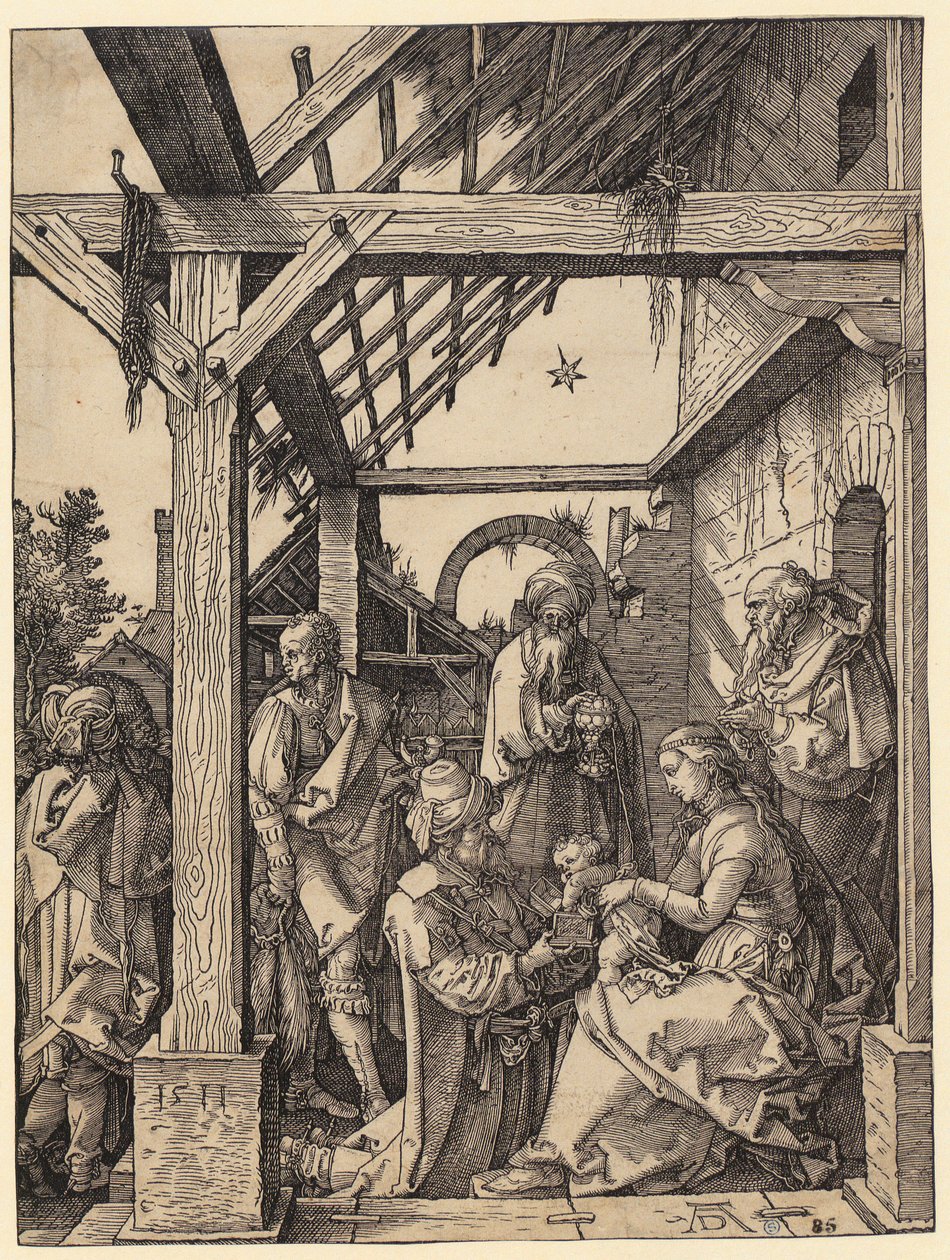 Adoration of the Magi by Albrecht Dürer