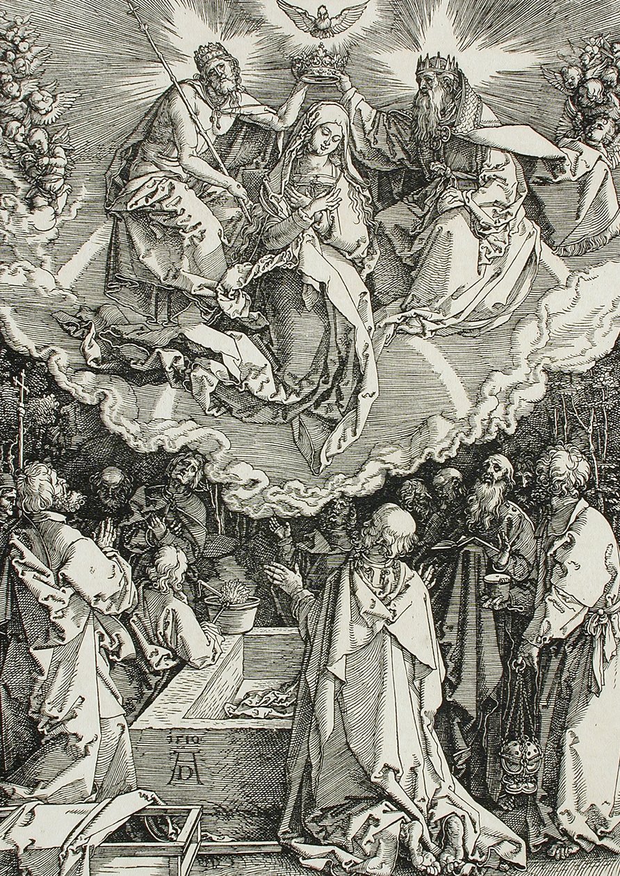 Assumption and Coronation of the Virgin by Albrecht Dürer