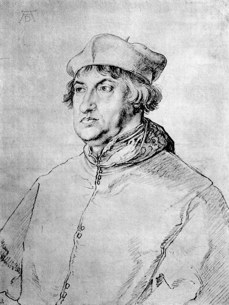 Cardinal Albrecht of Brandenburg by Albrecht Dürer