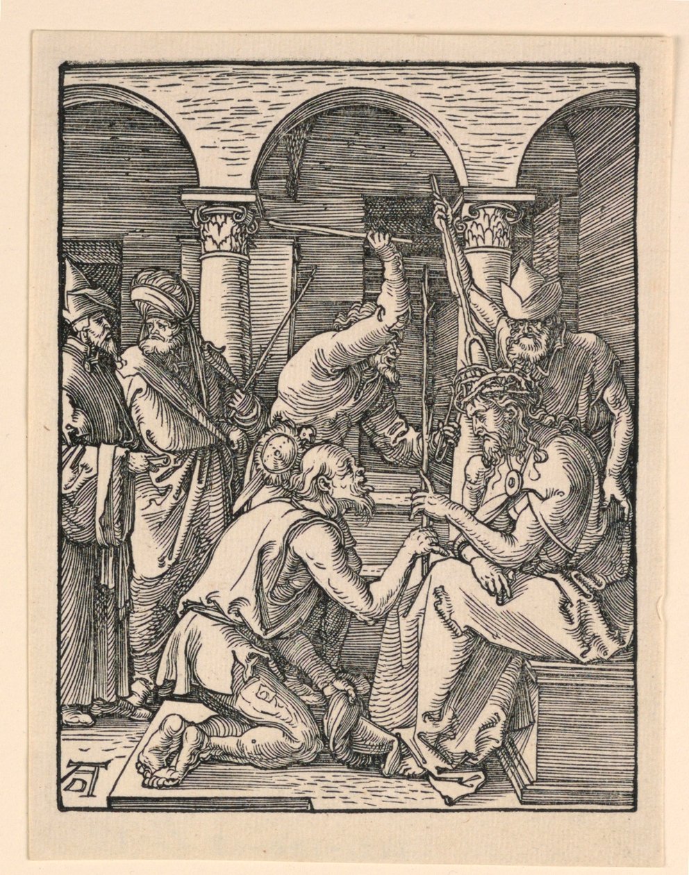 Christ Crowned with Thorns, from The Little Passion Series by Albrecht Dürer