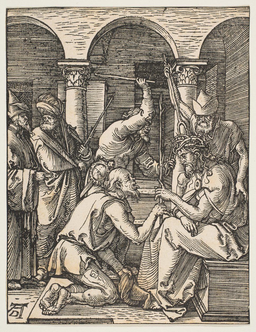 Christ Crowned with Thorns, from The Small Passion by Albrecht Dürer