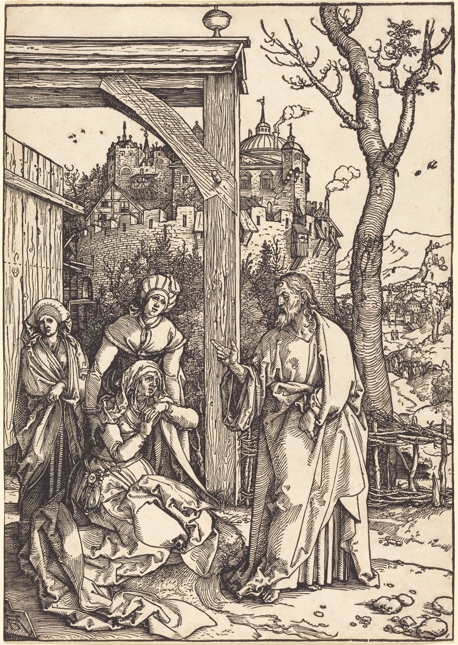 Christ Taking Leave from His Mother by Albrecht Dürer