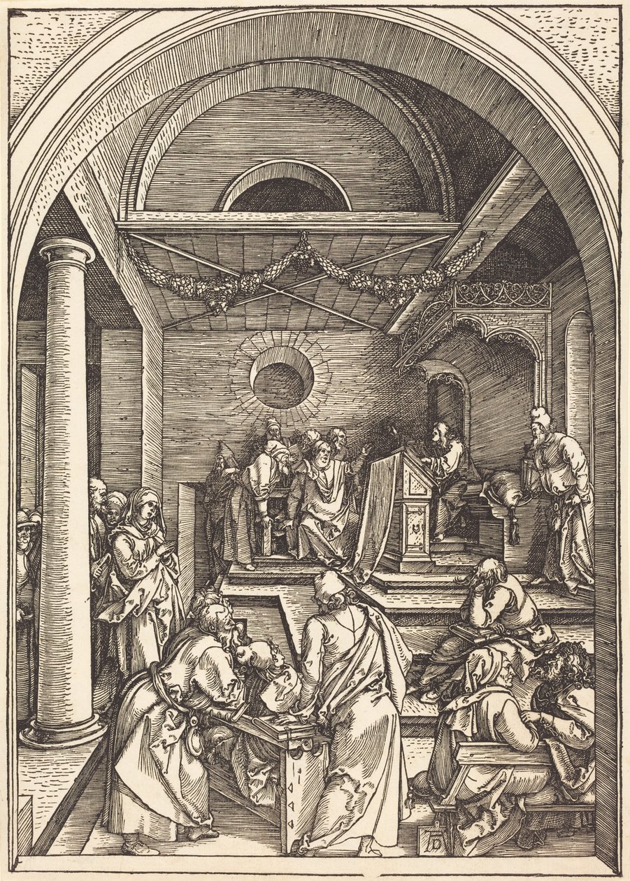 Christ among the Doctors by Albrecht Dürer
