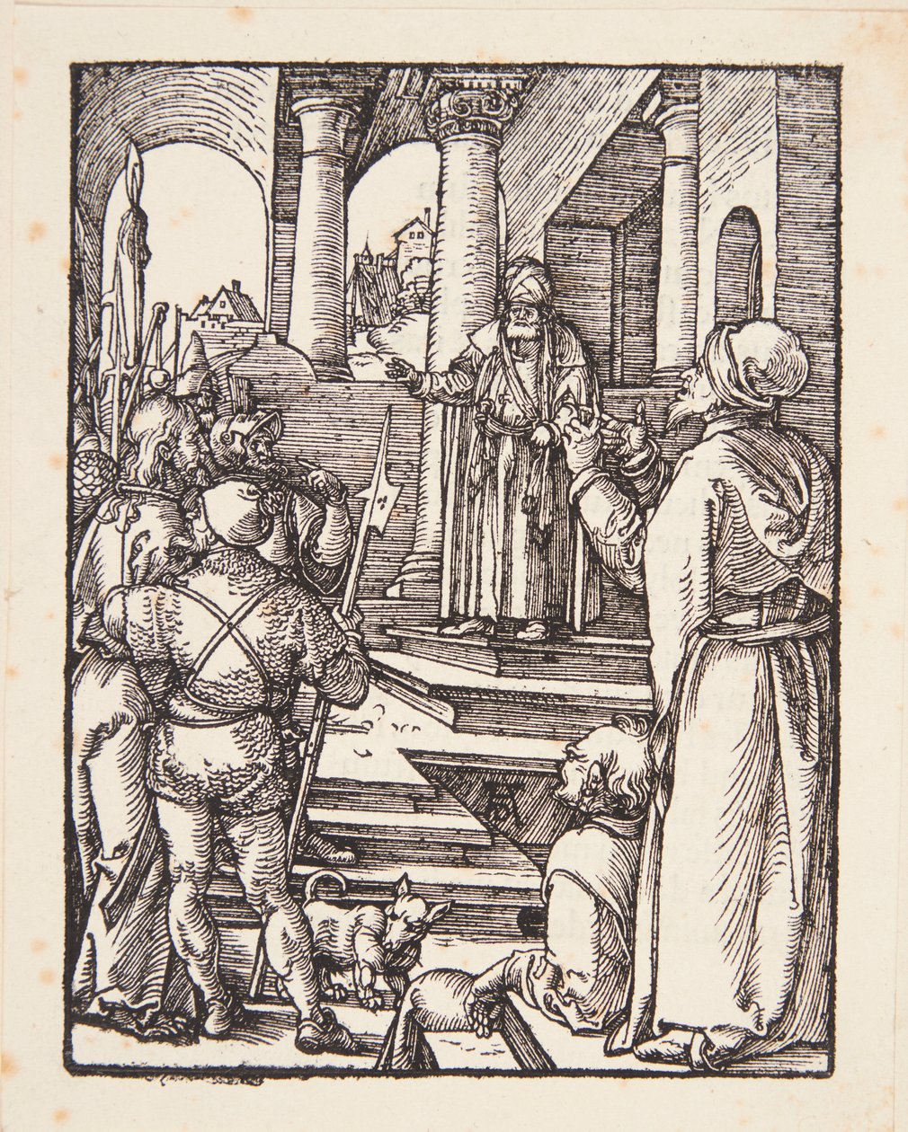 Christ before Pilate by Albrecht Dürer